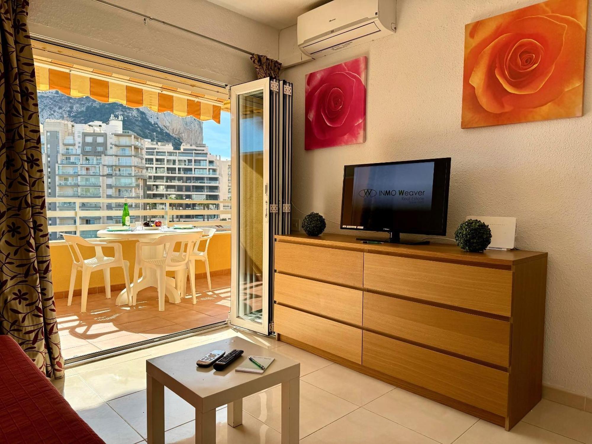 27C Vora 1 Dormitorio Con Vistas Al Mar Y Wifi Кальпе Екстер'єр фото